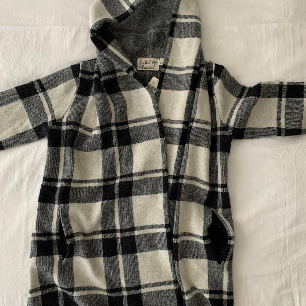 Anthropologie Field & Flower S wool sweater coat